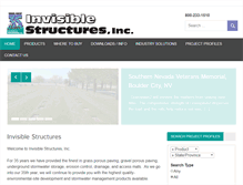 Tablet Screenshot of invisiblestructures.com
